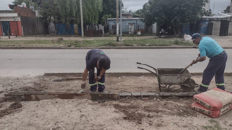 Trabajos de saneamiento hidráulico y mejoras viales