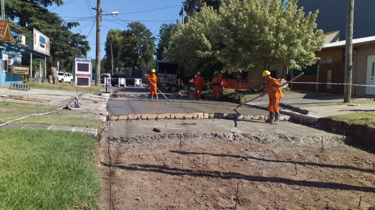 Progresaron importantes obras viales en el distrito
