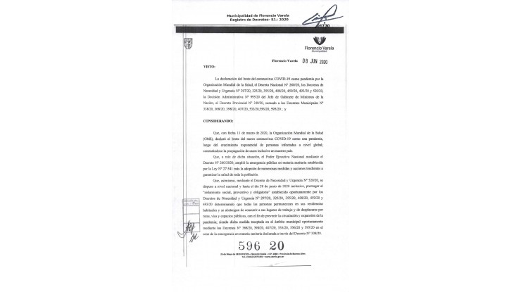 Nueva fase del aislamiento por COVID-19