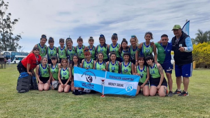 El hockey varelense logró el podio en torneo nacional