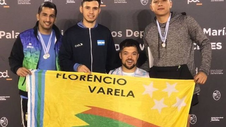 Destacada participación varelense en el Nacional de Parabádminton