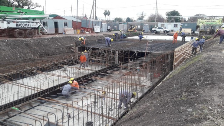 Watson verificó obra vial clave para el distrito