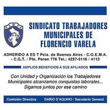 Sindicato de trabajadores municipales de Fcio. Varela